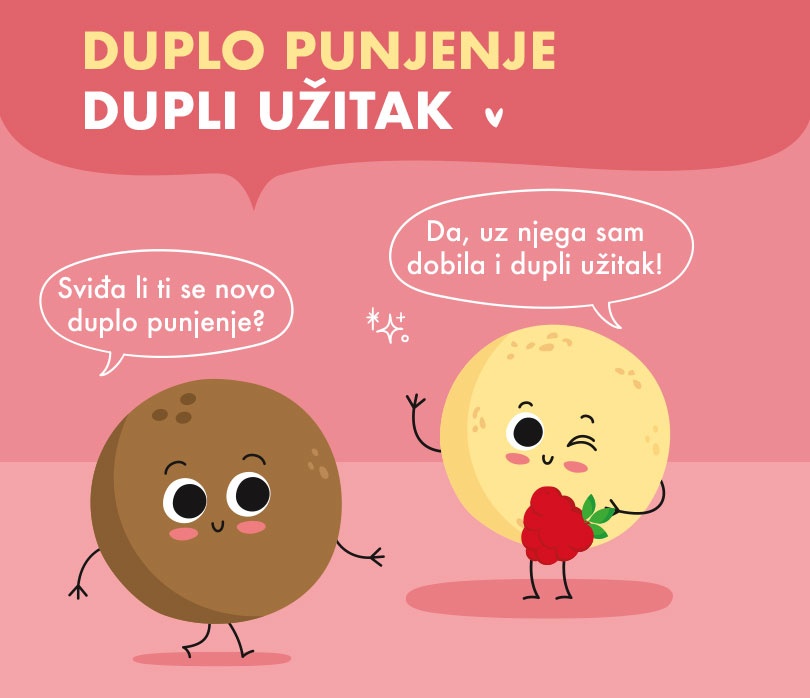 Duplo punjenje dupli užitak