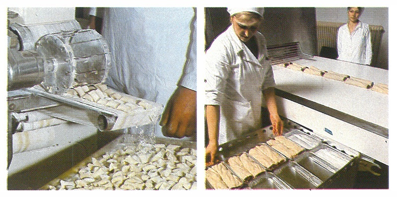Ledo pogon za proizvodnju savijača 1980ih