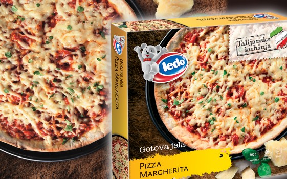 Pizza Margharita Gotova Jela Proizvodi Ledo